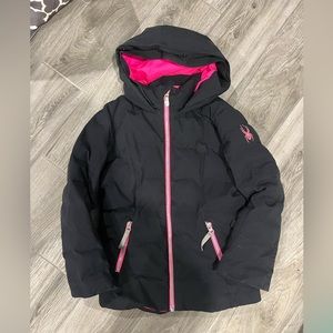 Kids Spyder ski jacket size 8
